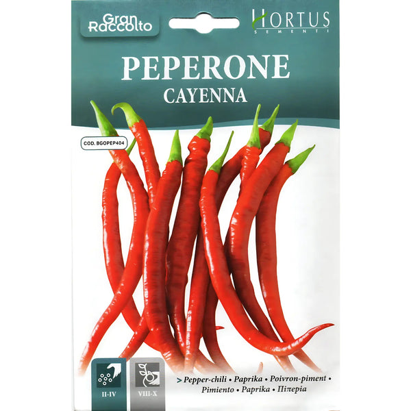 Cayenne Pepper Seeds (Capsicum annuum) 2.5gm