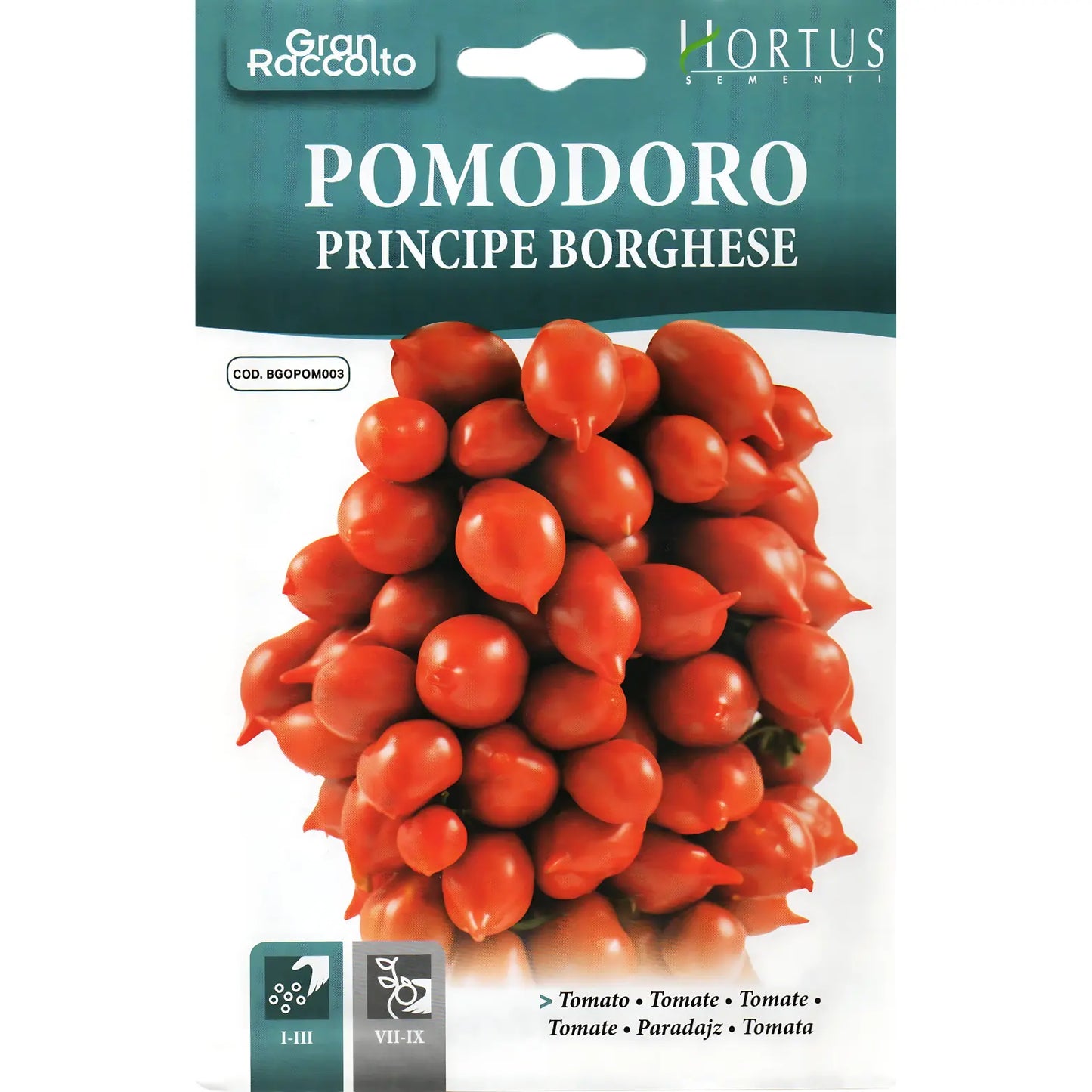 Hortus Tomato Prince Borghese 2gm